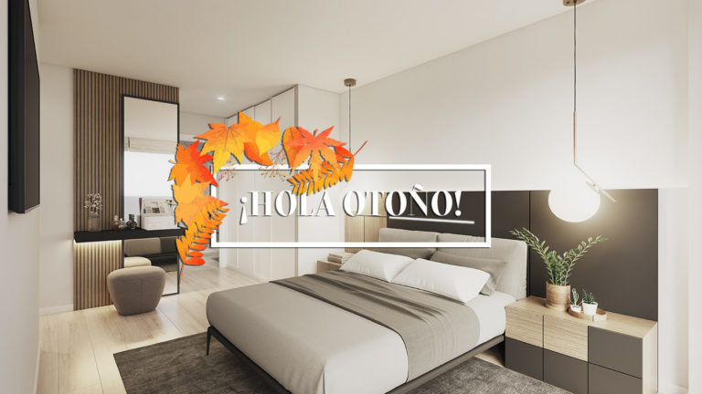 decoracion dormitorio otono