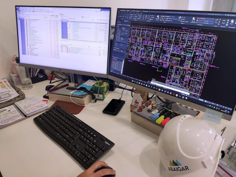 Fases construcción viviendas Abaigar
